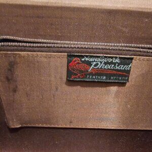 Boho style vintage peacock,pheasant feather clutch